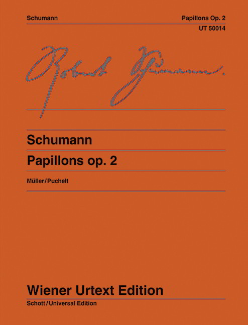 Schumann: Papillons Opus 2 for Piano published by Wiener Urtext